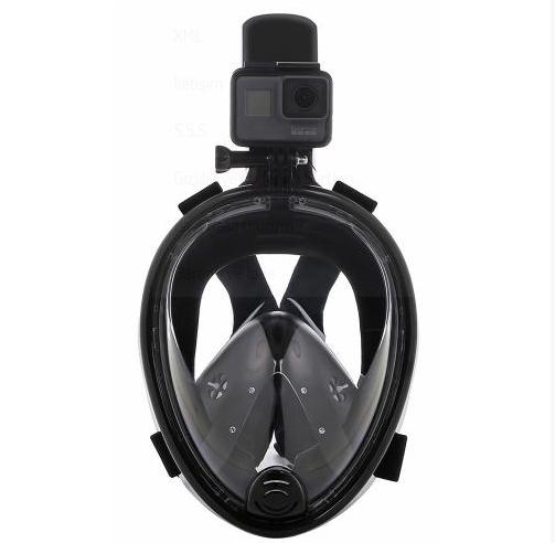 Angel Eye Easybreath Maske Şnorkel Tribord Aksiyon Kamera Bağlantılı